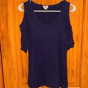 Women's Navy Blue Top
